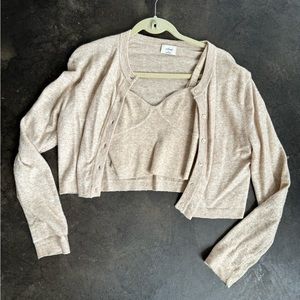 Aritzia Wilfred Cashmere Set